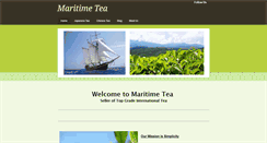 Desktop Screenshot of maritimetea.com